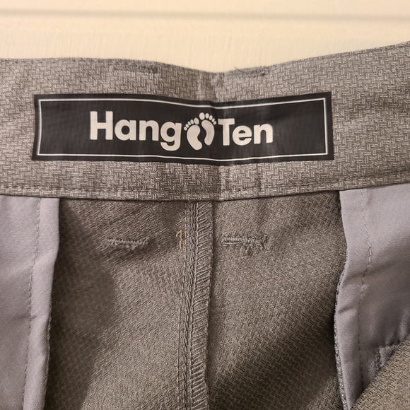 Hang Ten Gray Hybrid 4 Way Stretch Shorts 10" Inseam Size 40 NWT - Picture 3 of 9